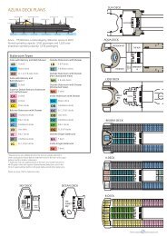 AZURA DECK PLANS - Un Mundo de Cruceros