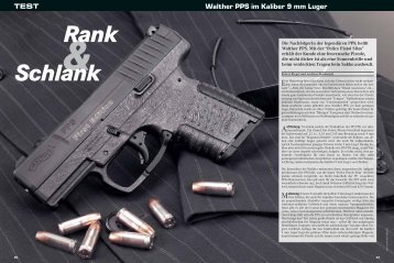 Walther PPS im Kaliber 9 mm Luger TEST