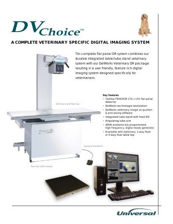 Universal Vet DV Choice - Del Medical