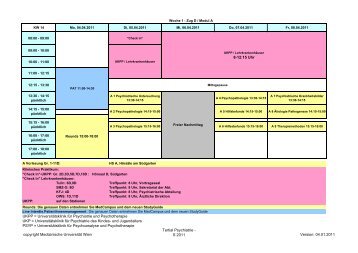 Stundenplan Zug D - Mod A.pdf - Medizinische Universität Wien