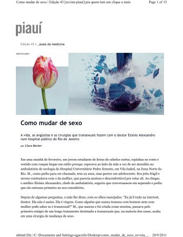 Revista Piaui - Defensoria