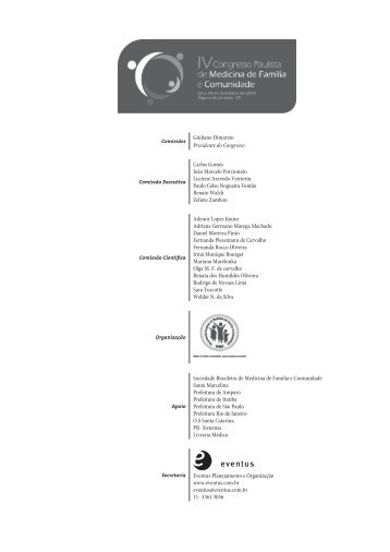 IV Congresso Paulista de Medicina de FamÃ­lia e Comunidade