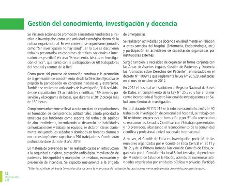 Procesos asistenciales - Hospital El Cruce