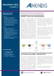 AMONDIS Newsletter 3 - uhb consulting AG