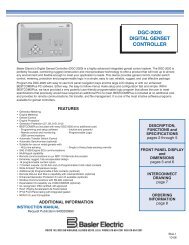 DGC-2020 DIGITAL GENSET CONTROLLER