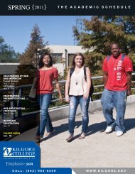 SPRING {2011} - Kilgore College