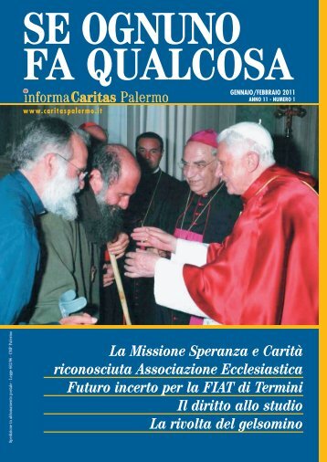 Impaginato Gennaio-Febbraio 11 - Caritas Diocesana di Palermo