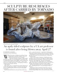 SCULPTURE RESURFACES AFTER CARRIED BY TORNADO