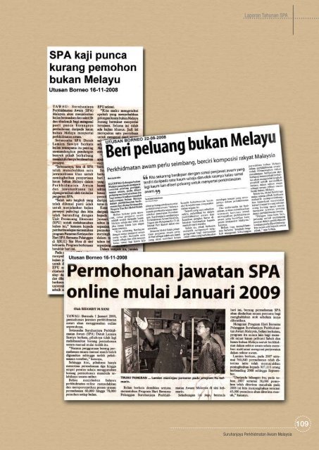 Tahun 2008 - SPA Malaysia
