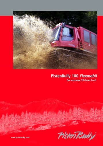 EB PistenBully 100 FM 0309 DE.qxp