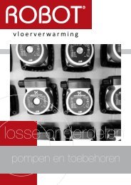 Losse onderdelen - Robot Vloerverwarming