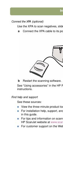 hp scanjet 7400c series scanner setup and ... - Hewlett Packard