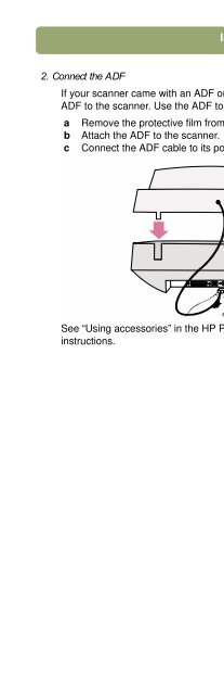 hp scanjet 7400c series scanner setup and ... - Hewlett Packard