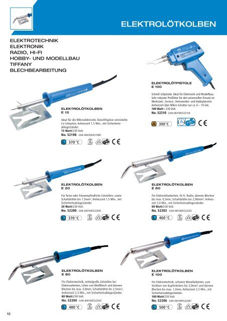 Hauptkatalog 2009/2010 - CFH Löt- und Gasgeräte GmbH