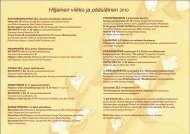 Hiljainen viikko ja pÃ¤Ã¤siÃ¤inen 2010 - JÃ¤rvenpÃ¤Ã¤n seurakunta