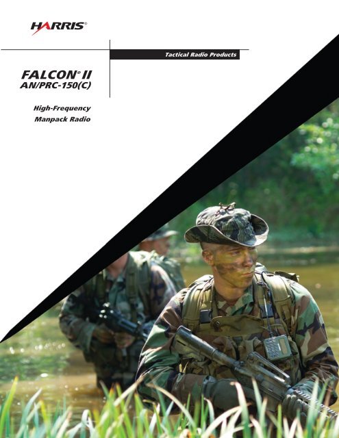 AN/PRC-150(C) High-Frequency Manpack Radio Brochure