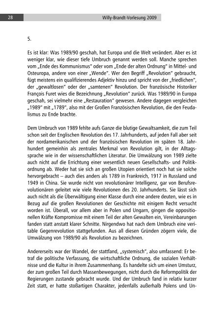 Eine transnationale Revolution und ihre Folgen - Fundacja im ...