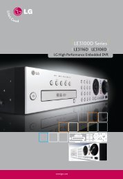 LG _LE3116D.pdf - TCS Controls