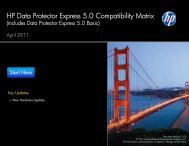 hp data protector express v3.0 hp data protector express v3.0