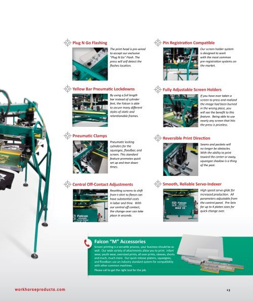 FALCON “M” SERIES The