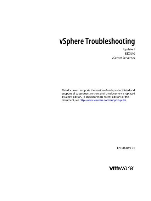 vmware esxi 5 documentation vmware esxi 5 documentation
