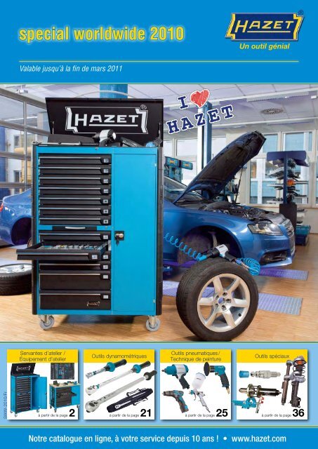 HAZET 4912-5N Écarteur universel, mécanique 1/4