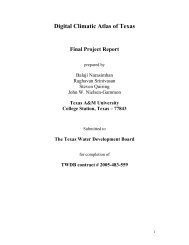 Digital Climatic Atlas of Texas - Texas Water Development Board