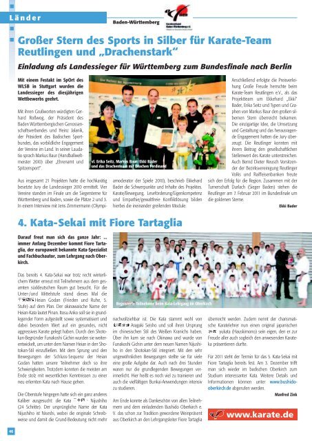 DKV-Magazin Nr. 2 - Chronik des deutschen Karateverbandes