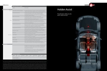 Holden Assist brochure