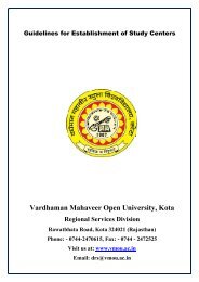 Norms to Open Study Center.pdf - VMOU, Kota