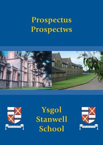 Ysgol Stanwell School Prospectus Prospectws