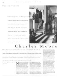 Charles Moore Slept Here - Cite Magazine
