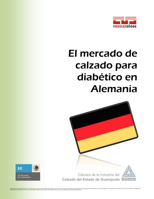 El mercado de calzado para pie diabético en Alemania ÍNDICE