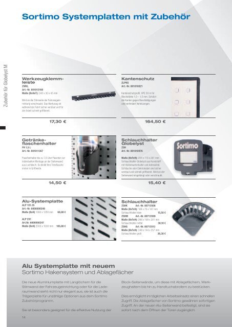 Sortimo-Zubehör - City-Tools GmbH