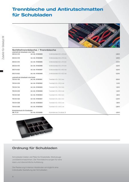 Sortimo-Zubehör - City-Tools GmbH