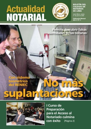 NotAriAl - Colegio de Notarios de Lima