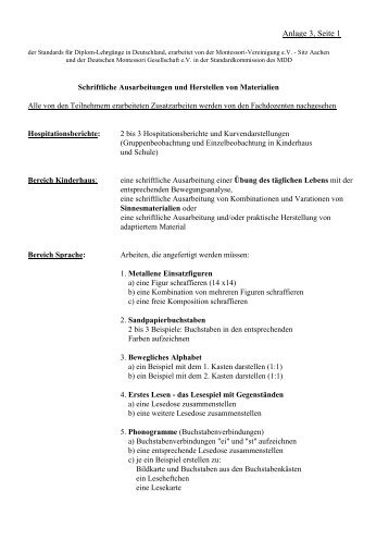 Anlage 3, Seite 1 - Montessori Dachverband Deutschland eV