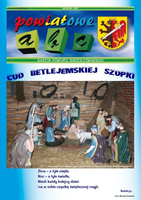 Powiatowe ABC - grudzieÅ 2009 - Powiat Radziejowski