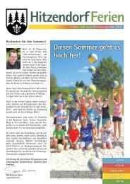 Diesen Sommer geht es hoch her! - Hitzendorf