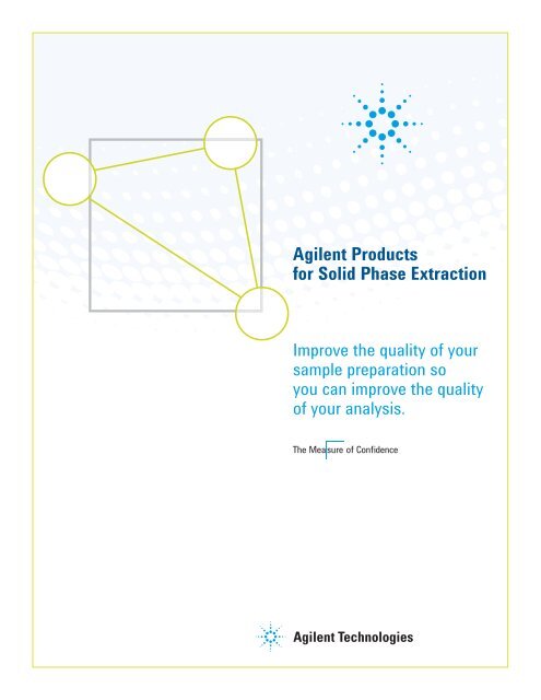 Agilent Products for Solid Phase Extraction ... - Agilent Technologies