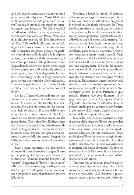 rivista n. 1/2009 (pdf) - Carmelitani Scalzi di Sicilia