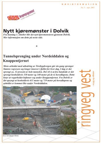 Nytt kjøremønster i Dolvik - Statens vegvesen