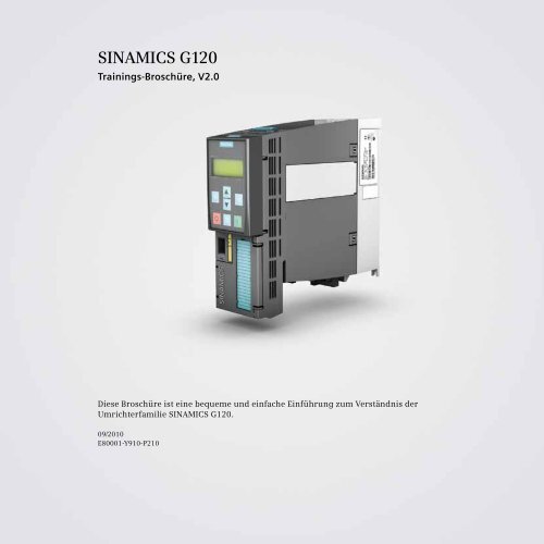 SINAMICS G120 Trainings-Broschüre V2.0