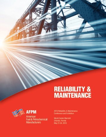 RELIABILITY & MAINTENANCE