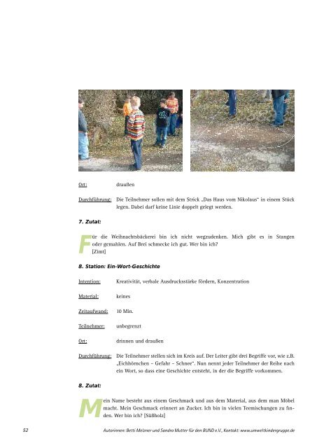 Kleine Helden entdecken die Natur - Umweltkindergruppe.de