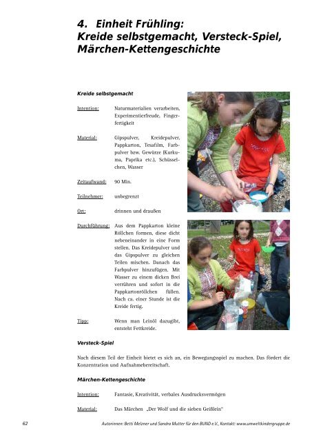 Kleine Helden entdecken die Natur - Umweltkindergruppe.de