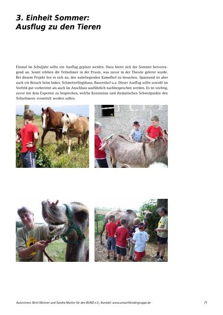 Kleine Helden entdecken die Natur - Umweltkindergruppe.de