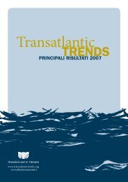 Transatlantic Trends 2007 pdf - Compagnia di San Paolo
