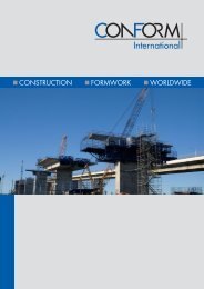construction formwork worldwide wide - Conform International