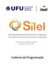 Caderno de ProgramaÃ§Ã£o - Instituto de Letras e LingÃ¼Ã­stica ...